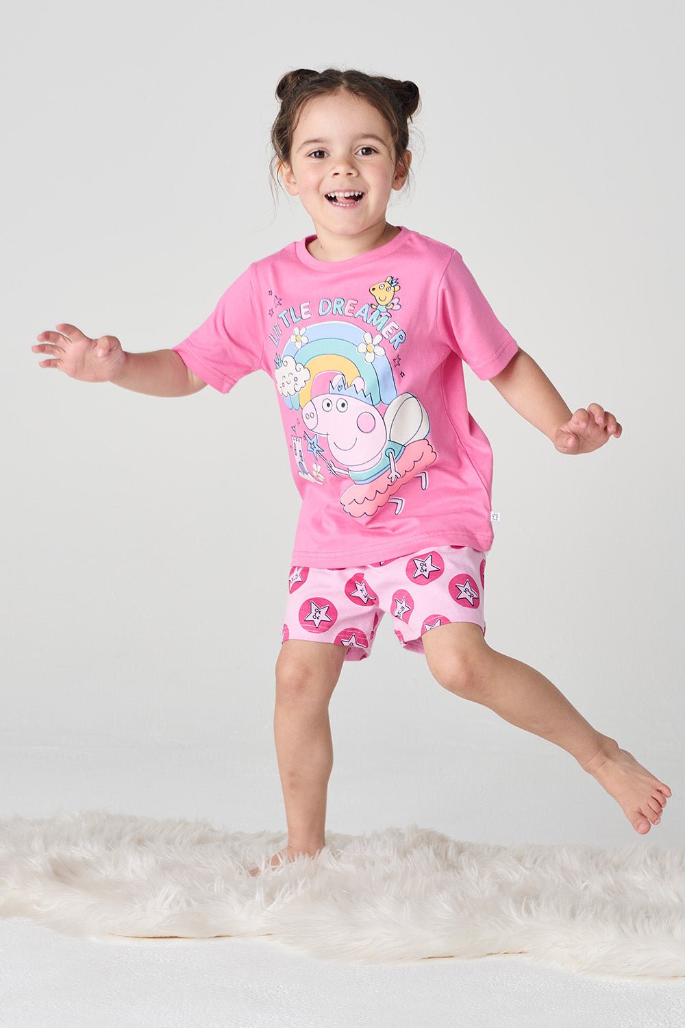 Peppa Pig Girls Short Pyjama Set - Brand Threads