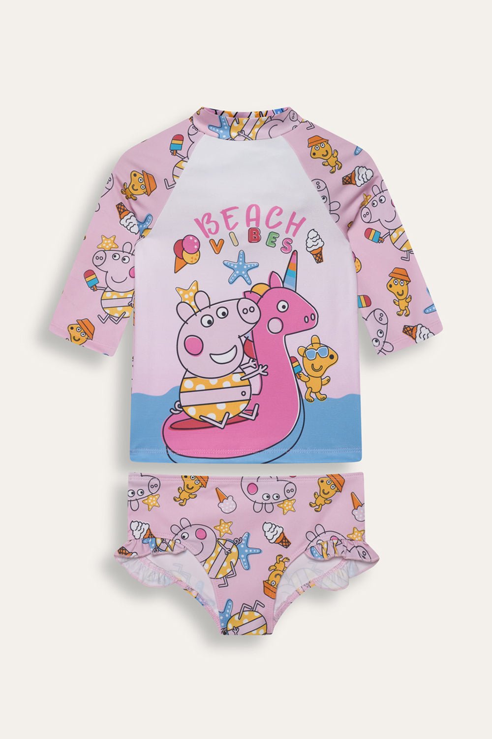Peppa Pig Girls Swim Set - Brand Threads