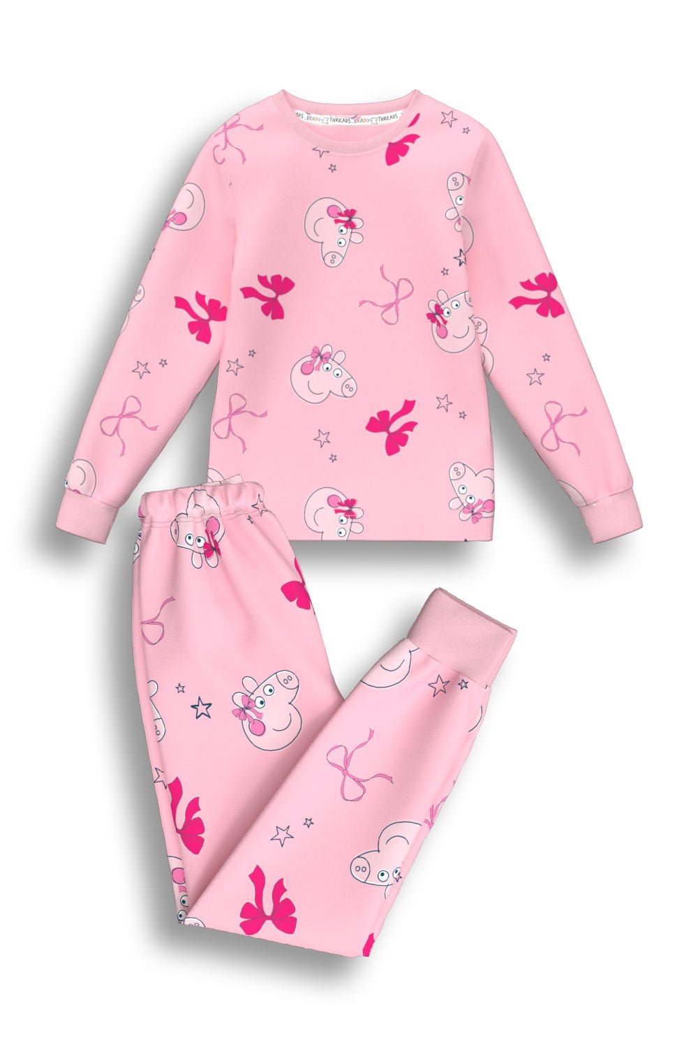 Peppa Pig Girls Twosie Pyjama - Brand Threads