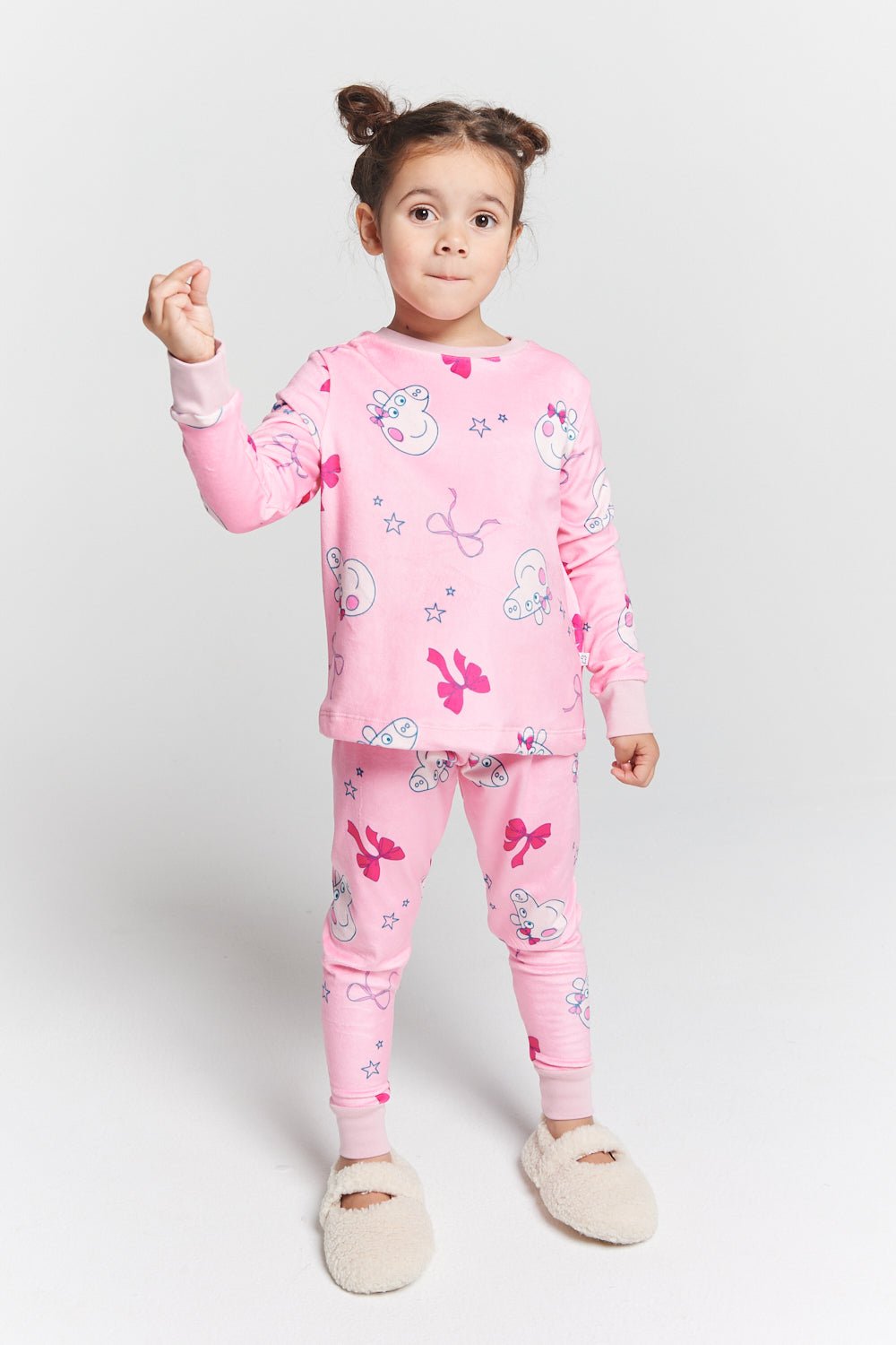 Peppa Pig Girls Twosie Pyjamas - Brand Threads