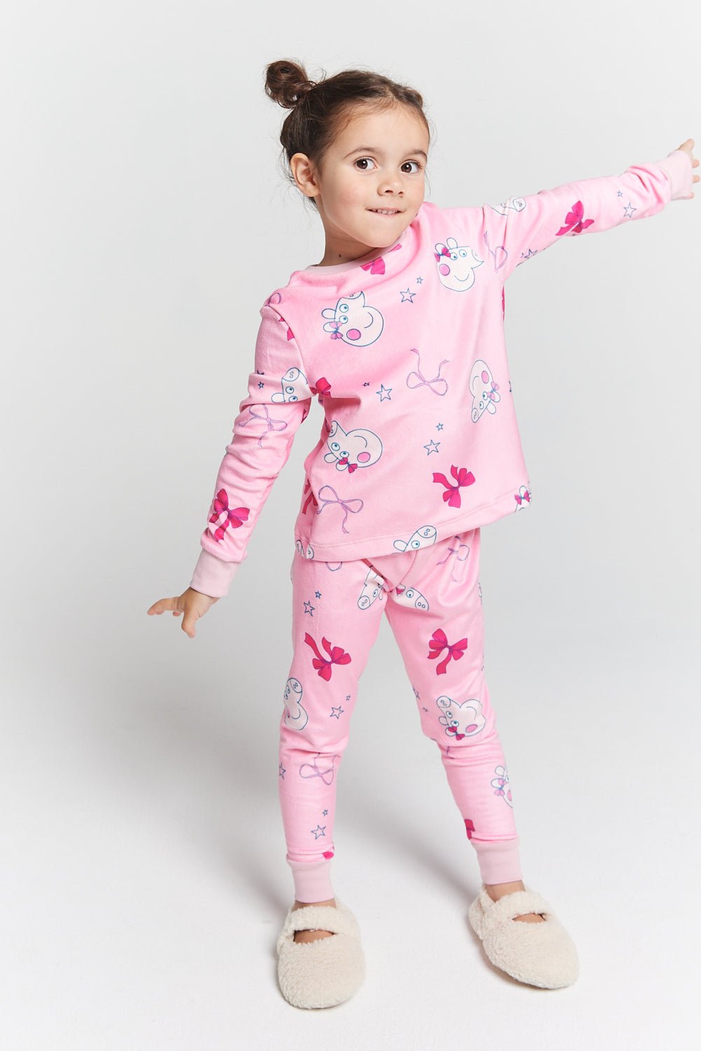 Peppa Pig Girls Twosie Pyjamas - Brand Threads