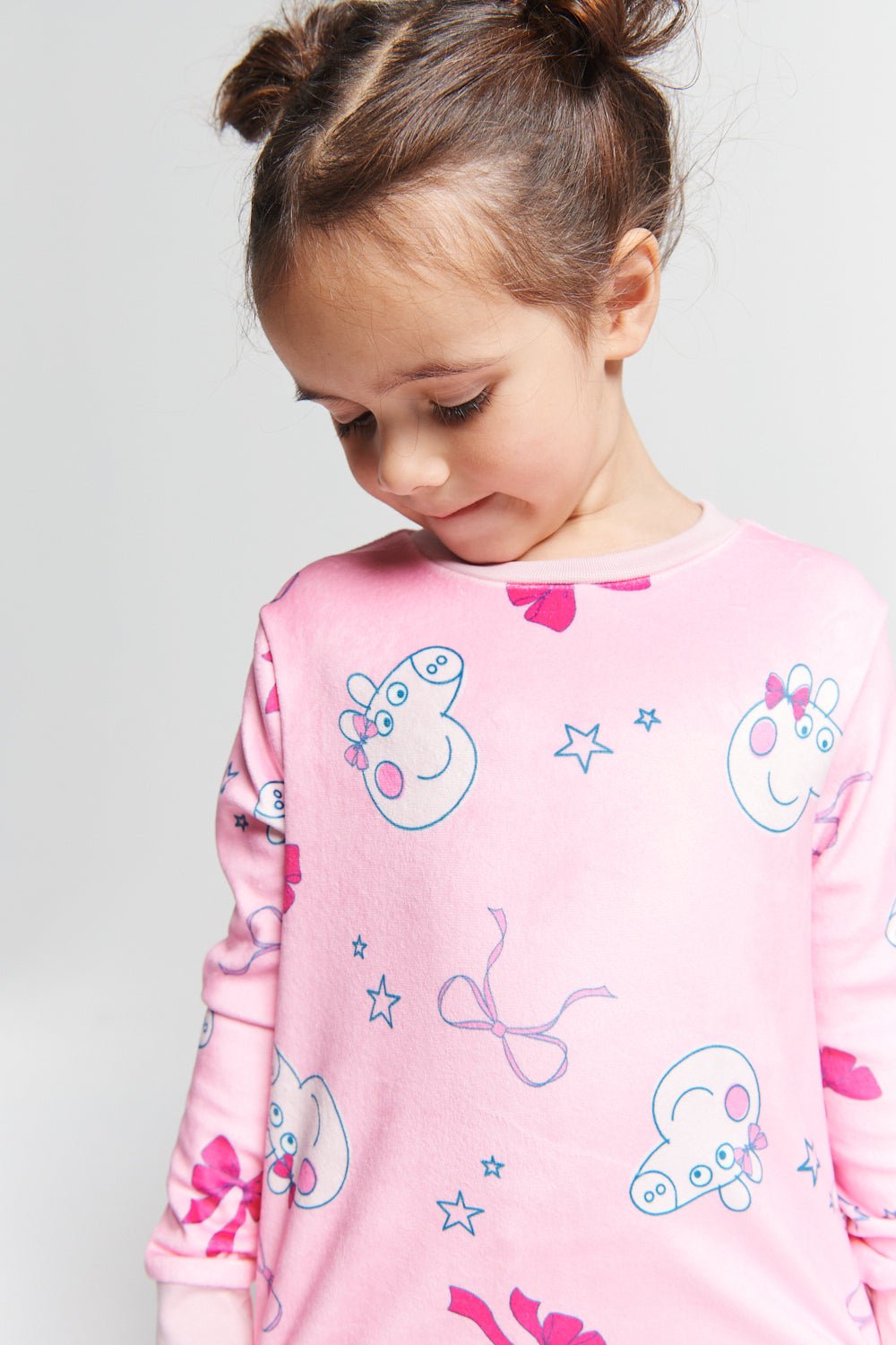 Peppa Pig Girls Twosie Pyjamas - Brand Threads