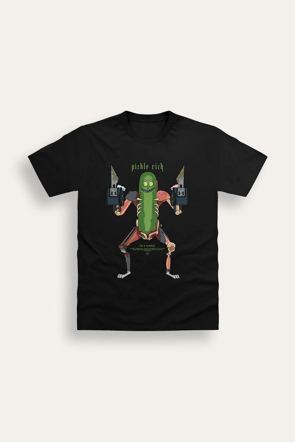 Men's Rick And Morty Pickle Rick T Shirt