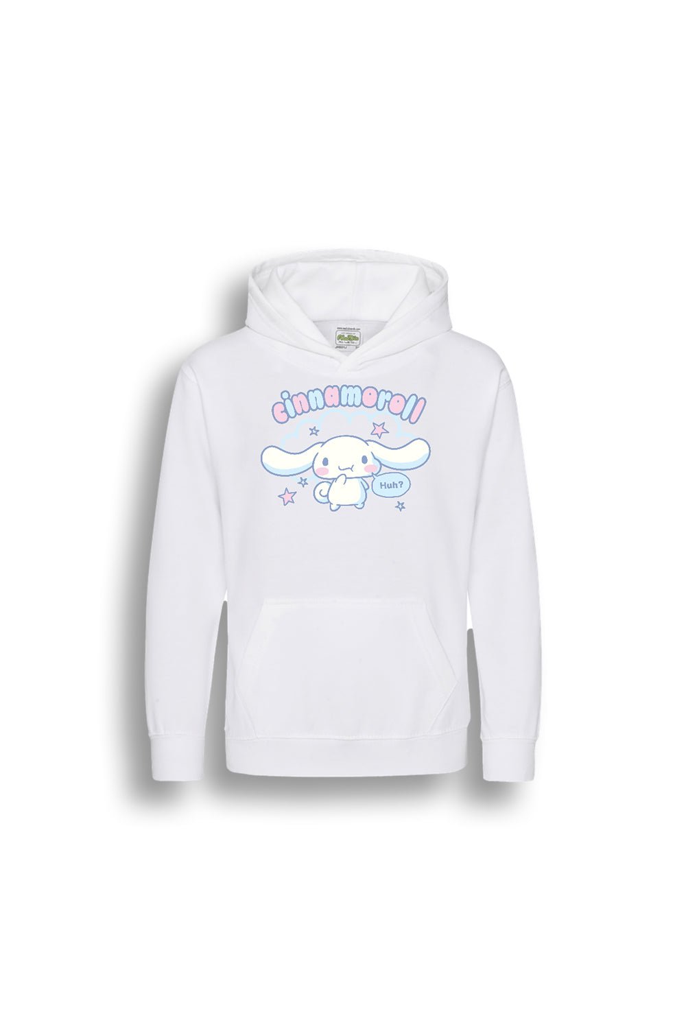 Sanrio Cinnamoroll Kids’ Hoodie – White Cotton Hooded Sweatshirt - Brand Threads