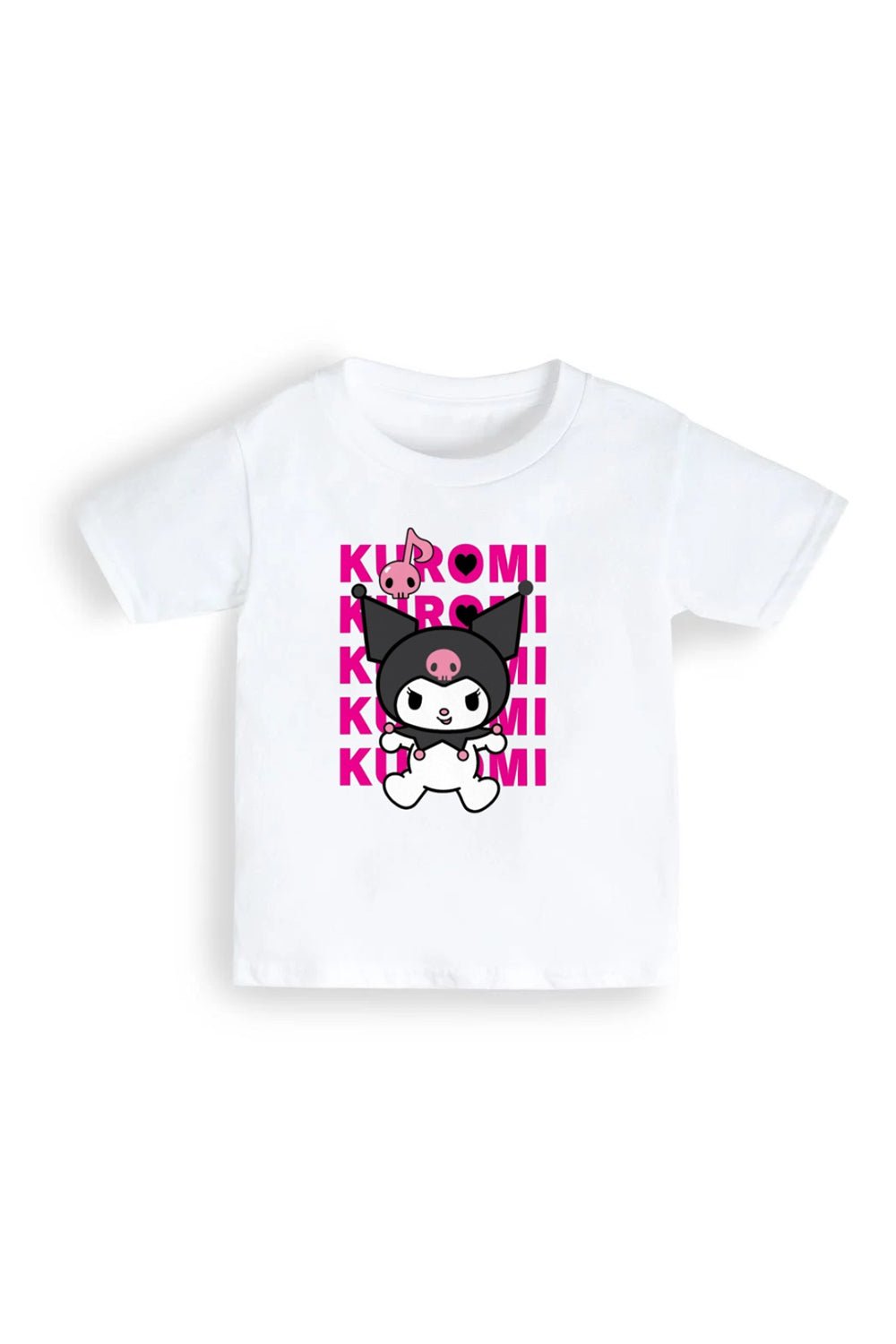 Sanrio Kuromi Kids’ T-Shirt – White Cotton Tee - Brand Threads