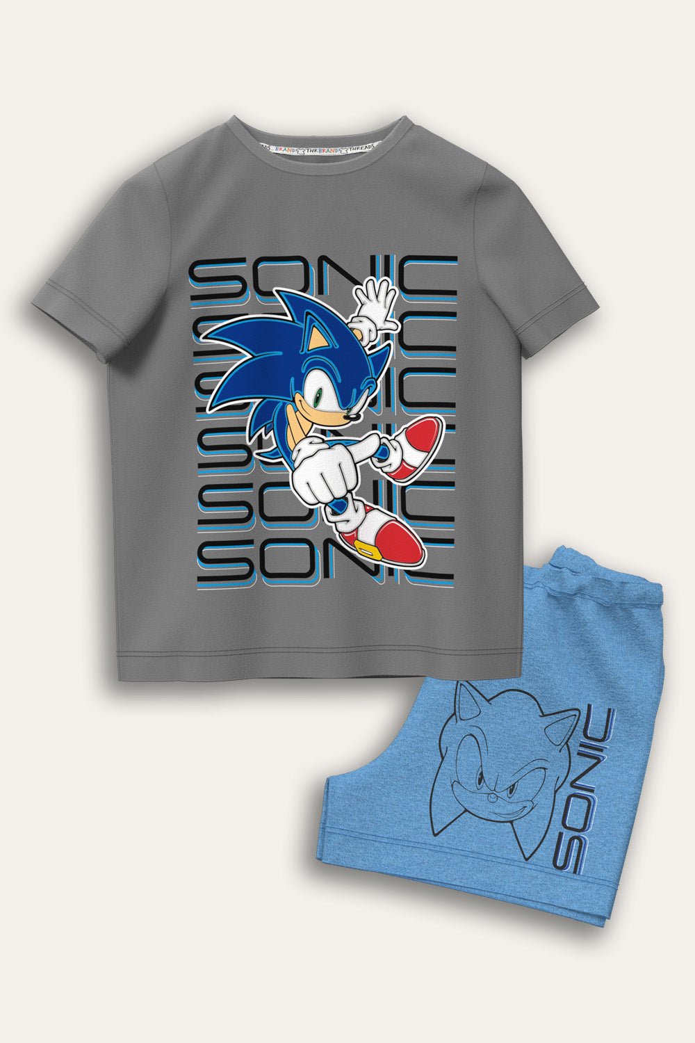 Sonic The Hedgehog Boys Daywear Set - Brand Threads