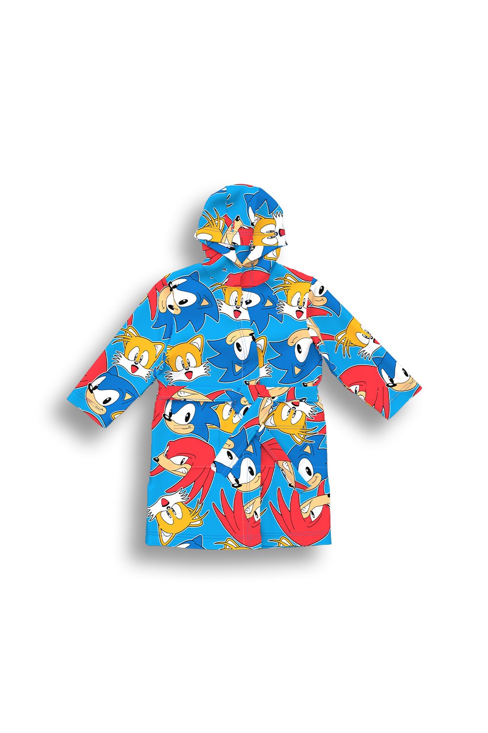 Sonic The Hedgehog Boys Fleece Robe - Brand Threads