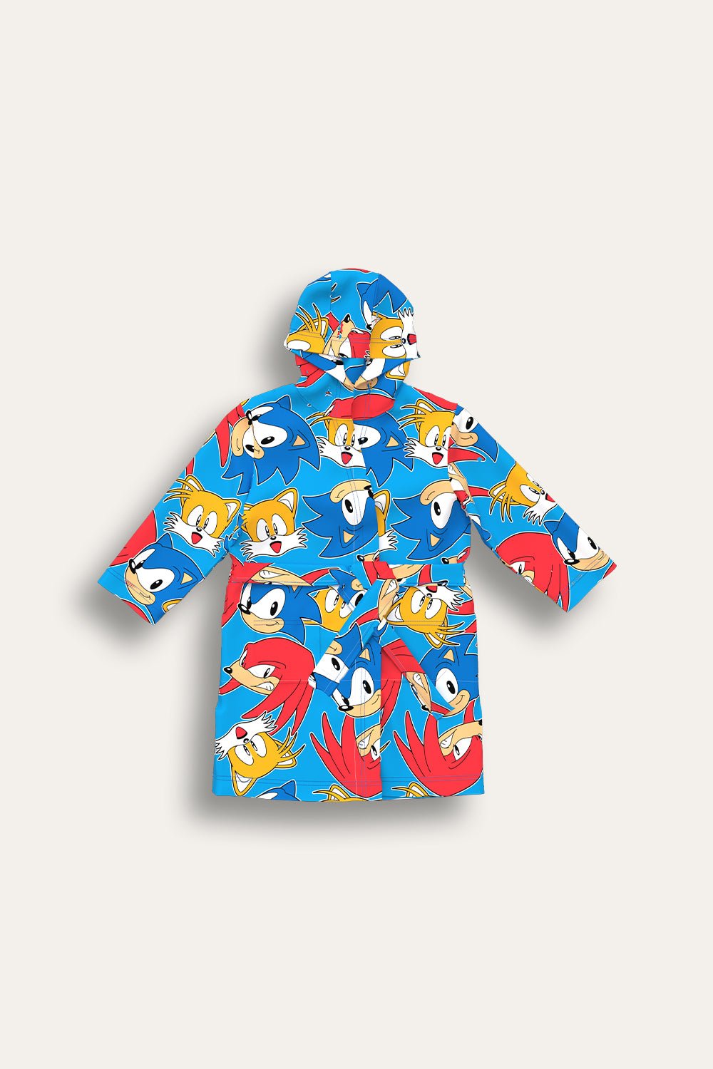 Sonic The Hedgehog Boys Fleece Robe - Brand Threads