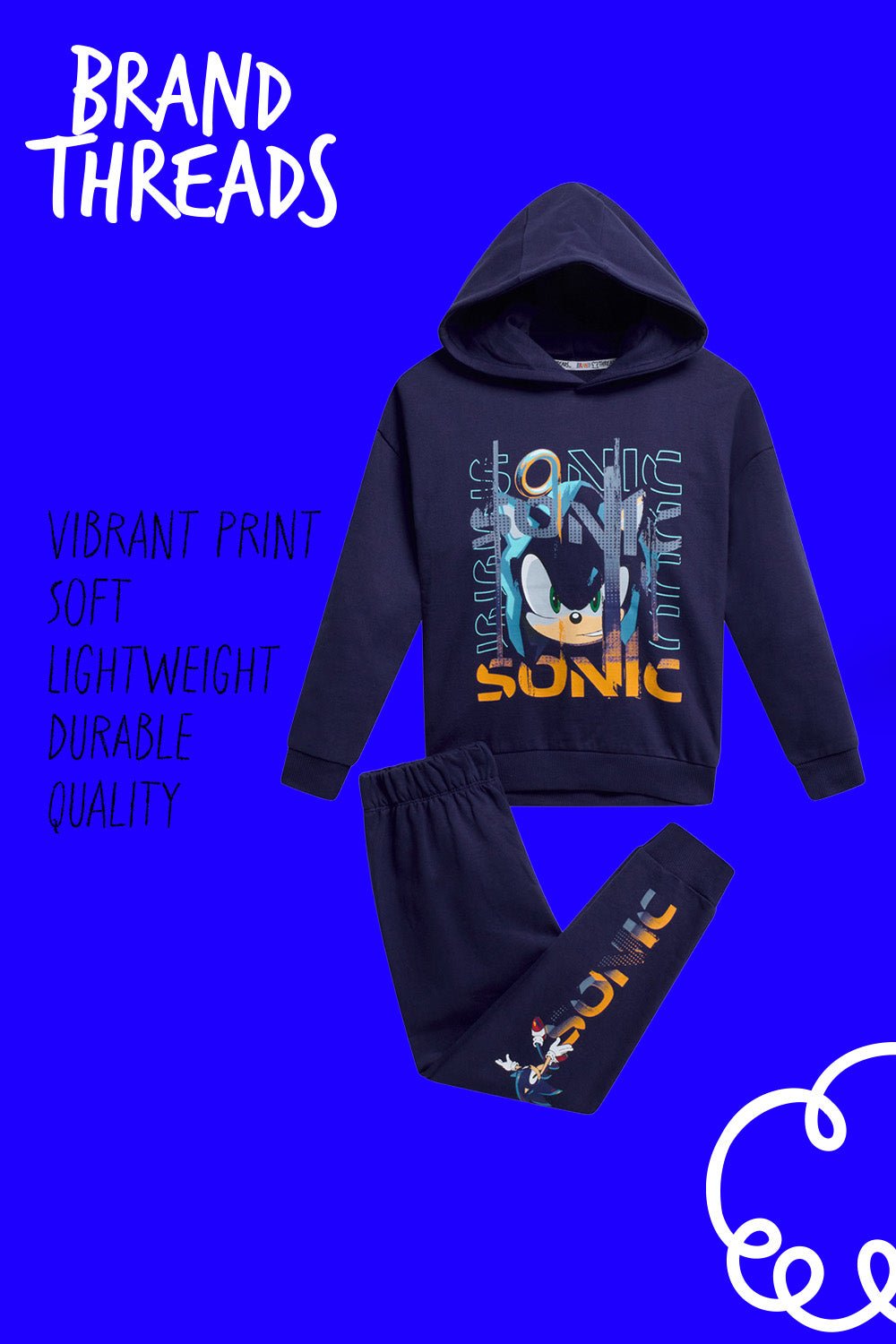 Sonic The Hedgehog Boys Jogger Set - Brand Threads