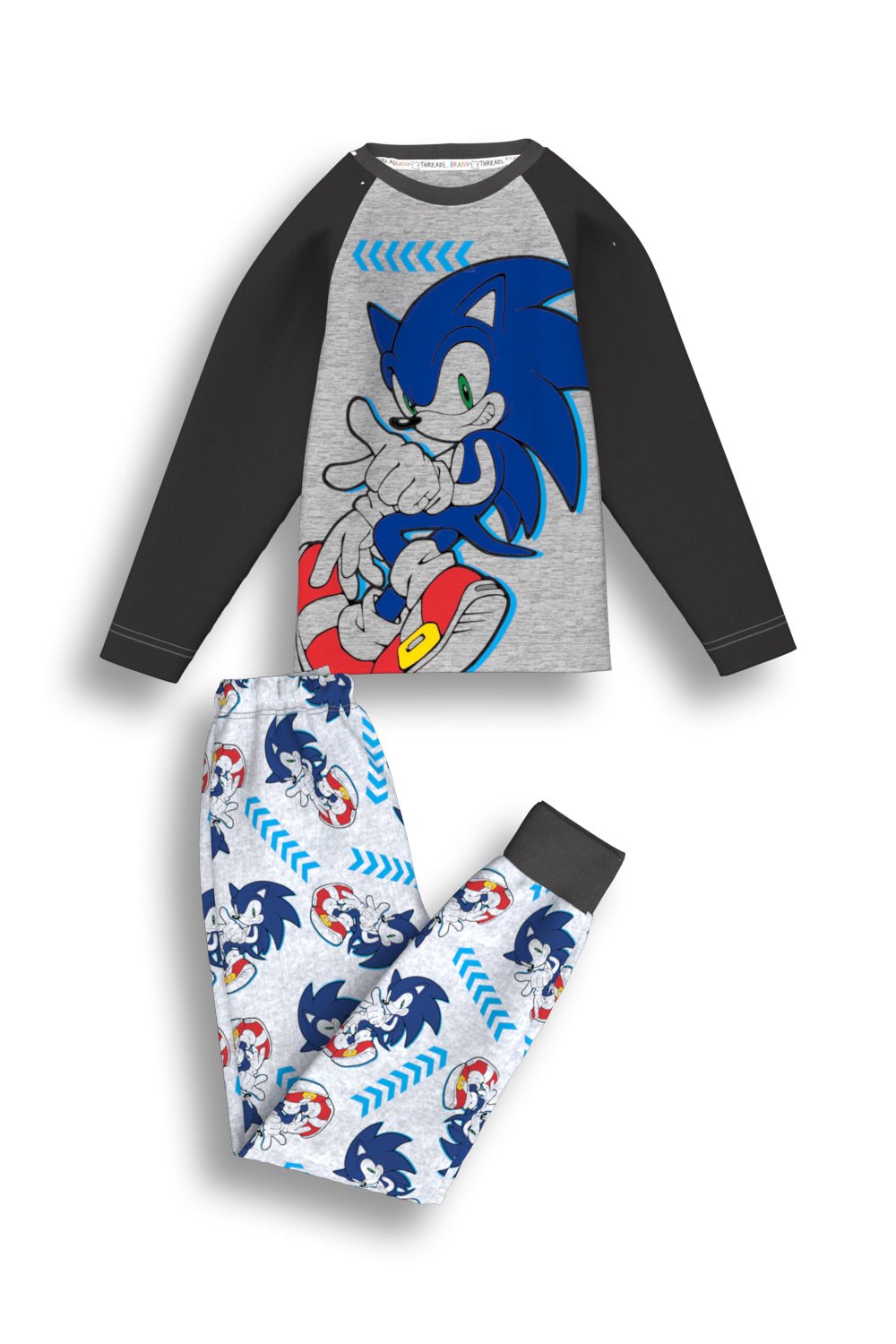 Sonic The Hedgehog Boys Pyjamas - Brand Threads