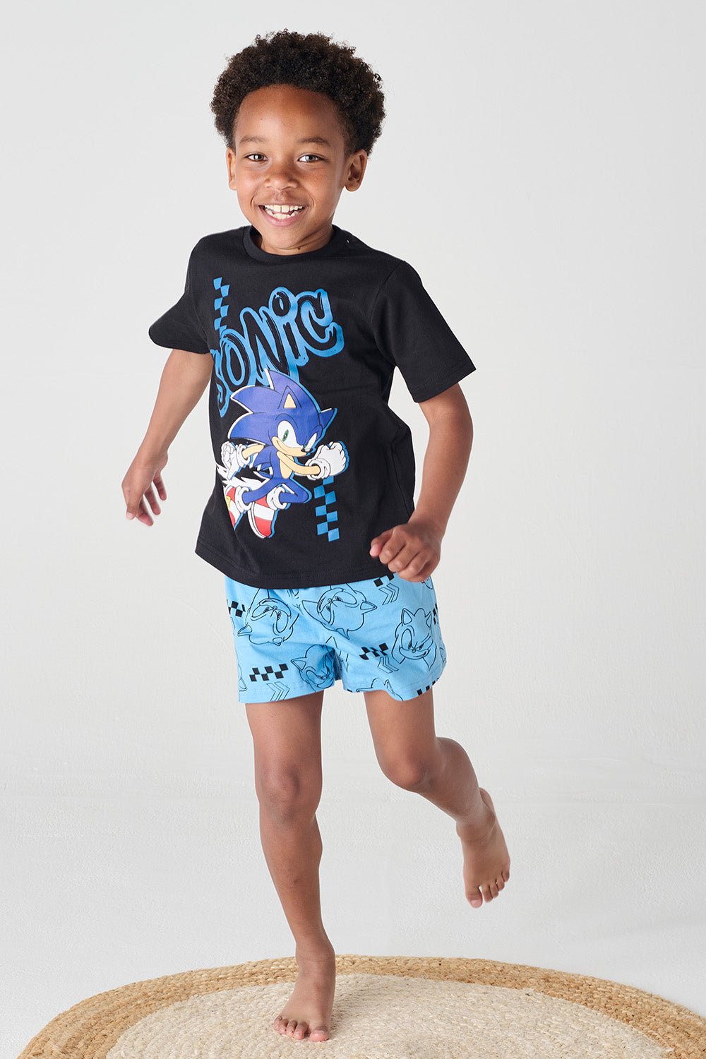 Sonic The Hedgehog Boys Short Pyjama Set - Brand Threads
