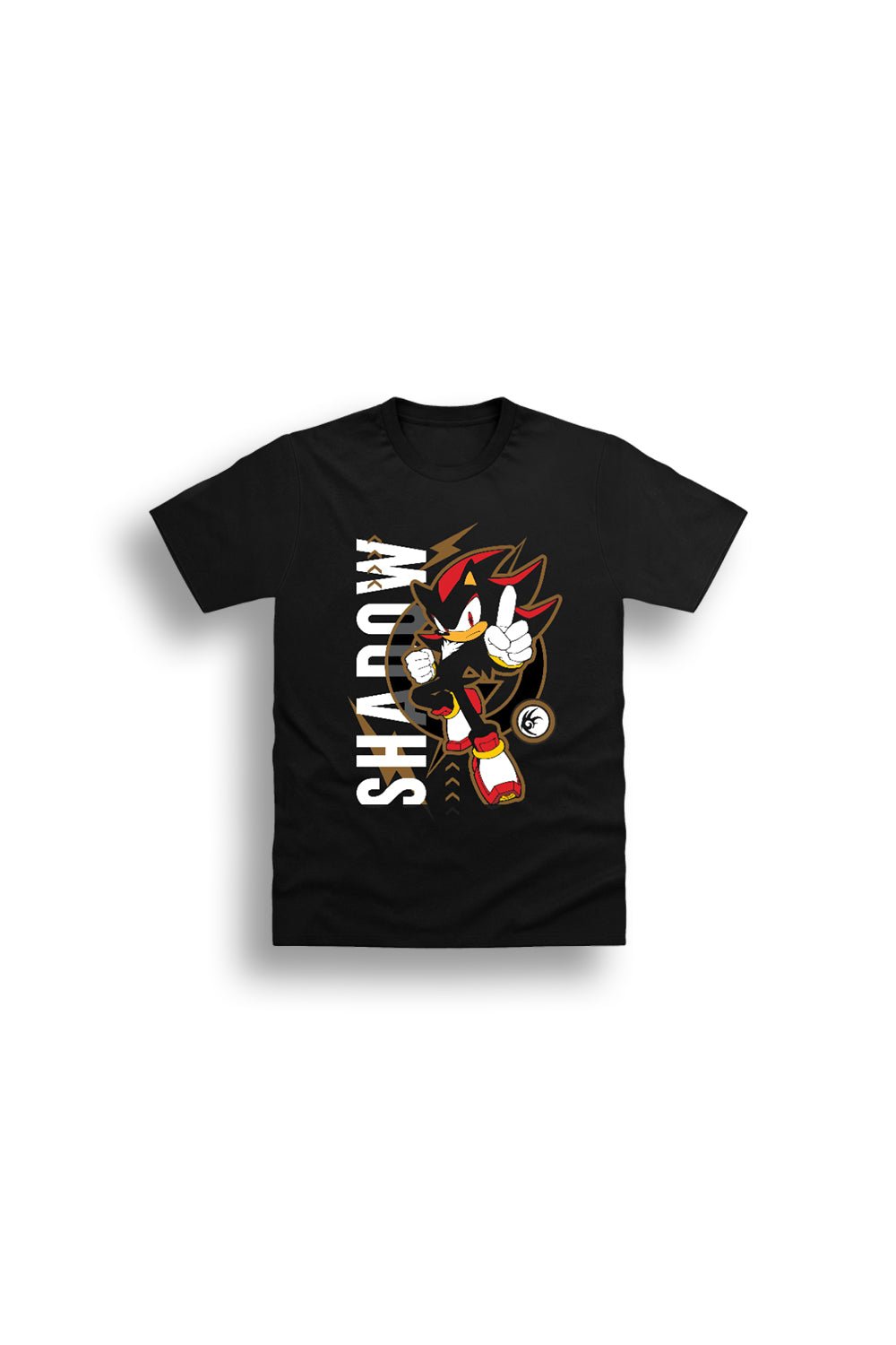 Sonic the Hedgehog Boys T-Shirt – Black 100% Cotton Short Sleeve Tee - Brand Threads