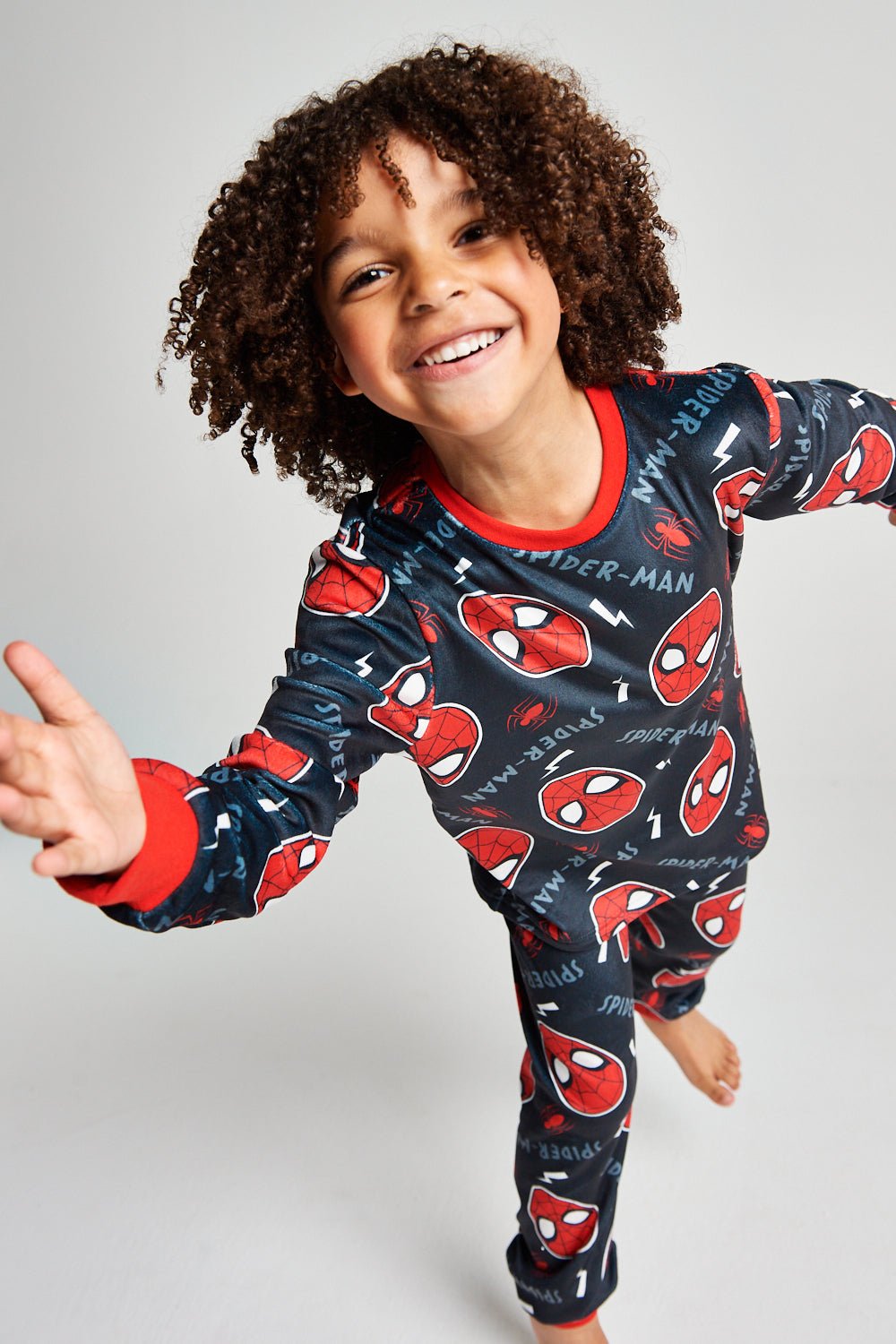 Spiderman Fleece Pyjama Set - Brand Threads