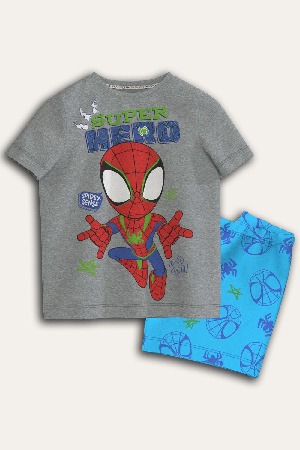 Spidey and His Amazing Friends Boys Short Pyjama Set - Brand Threads
