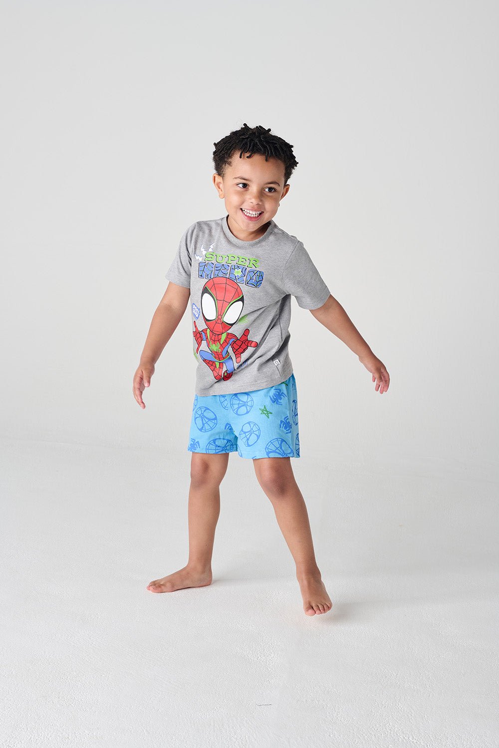 Spidey and His Amazing Friends Boys Short Pyjama Set - Brand Threads