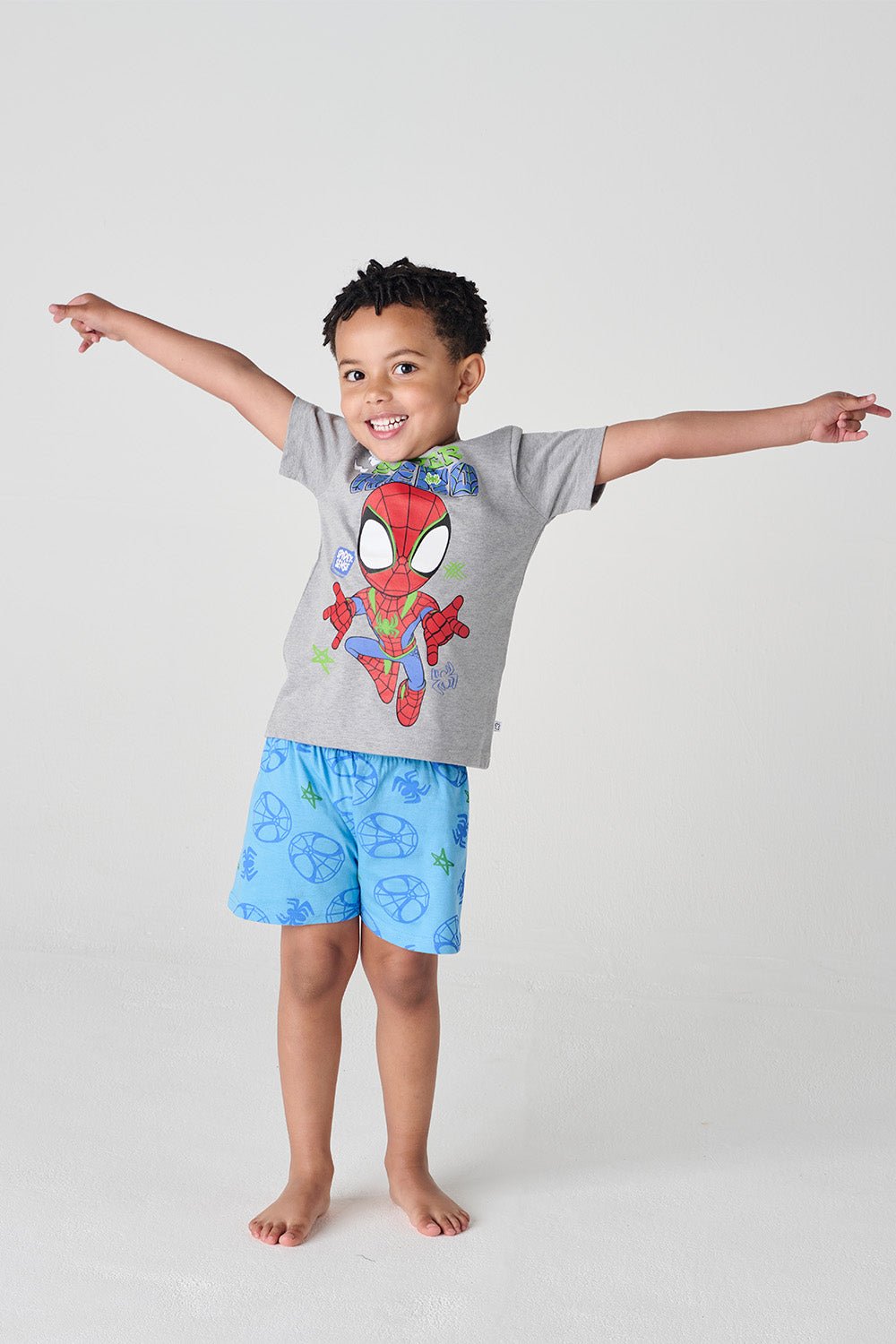 Spidey and His Amazing Friends Boys Short Pyjama Set - Brand Threads