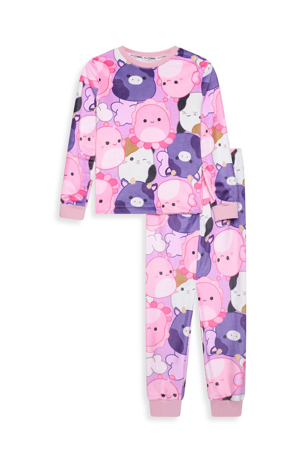 Squishmallows Girls Fleece Pyjamas - Brand Threads