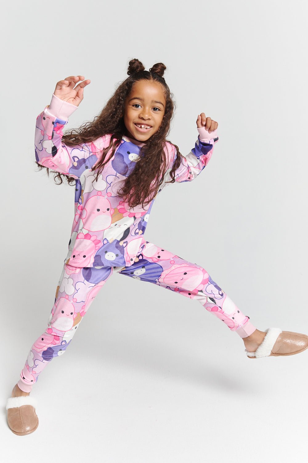 Squishmallows girls fleece pyjamas - Brand Threads