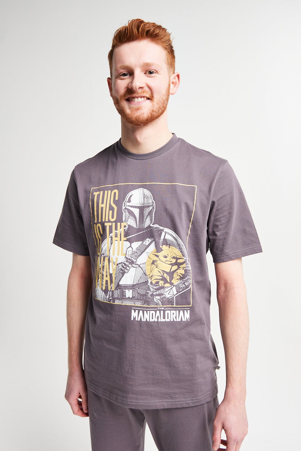 Star Wars The Mandalorian Men's Pyjama Set - Brand Threads