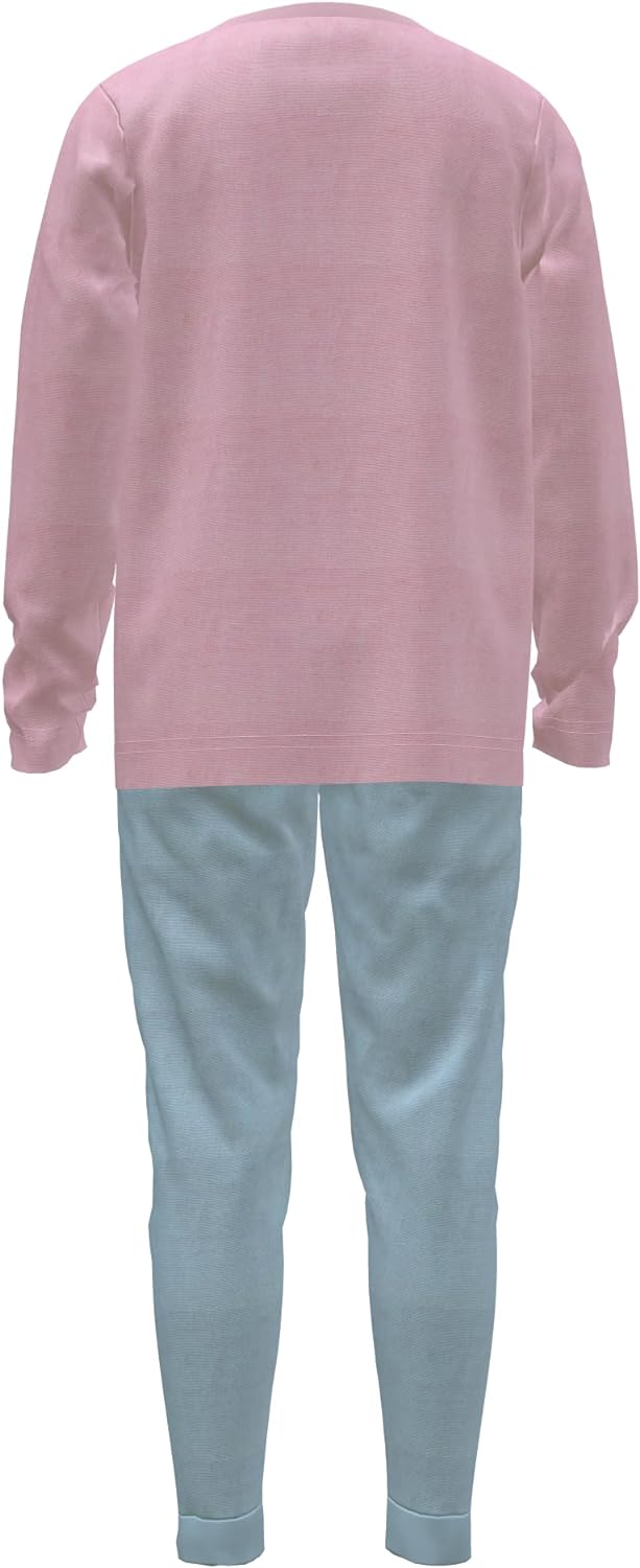 Stitch Girls Pyjamas Long Sleeved Kids Pyjamas Set Official Merchandise - Brand Threads