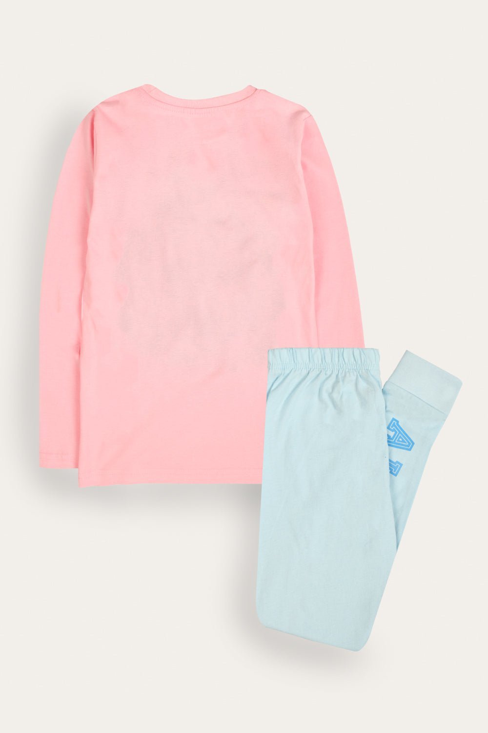 Stitch Girls Pyjamas Long Sleeved Kids Pyjamas Set Official Merchandise - Brand Threads