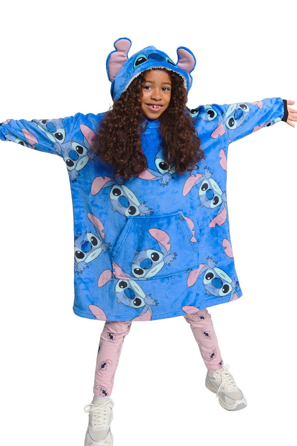 Stitch Kids Hoodie Blanket - Brand Threads