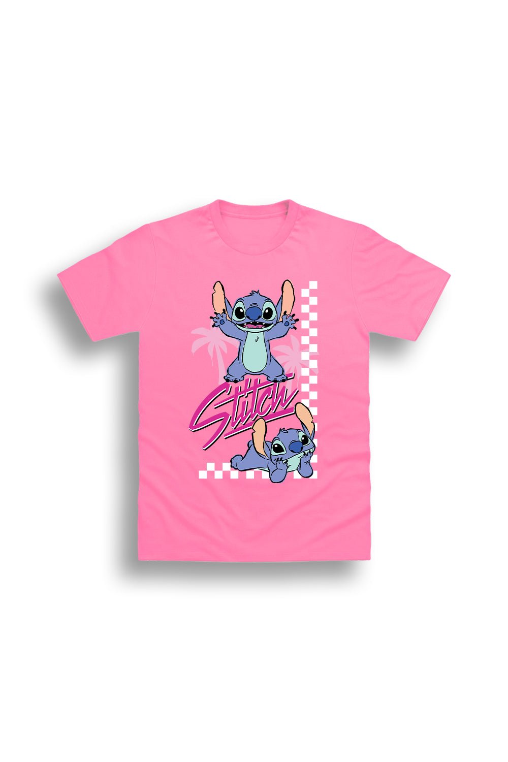 Stitch women’s T-shirt – short sleeve, casual Disney tee - Brand Threads