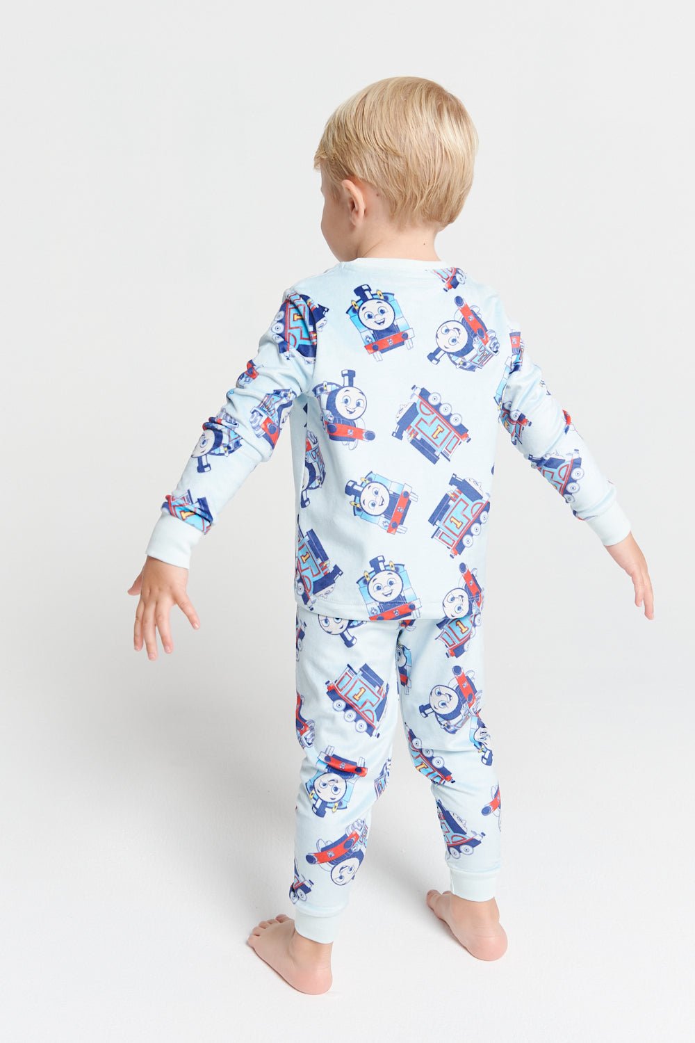 Thomas The Tank Engine Boys Divine Fleece Pyjama Twosie - Brand Threads