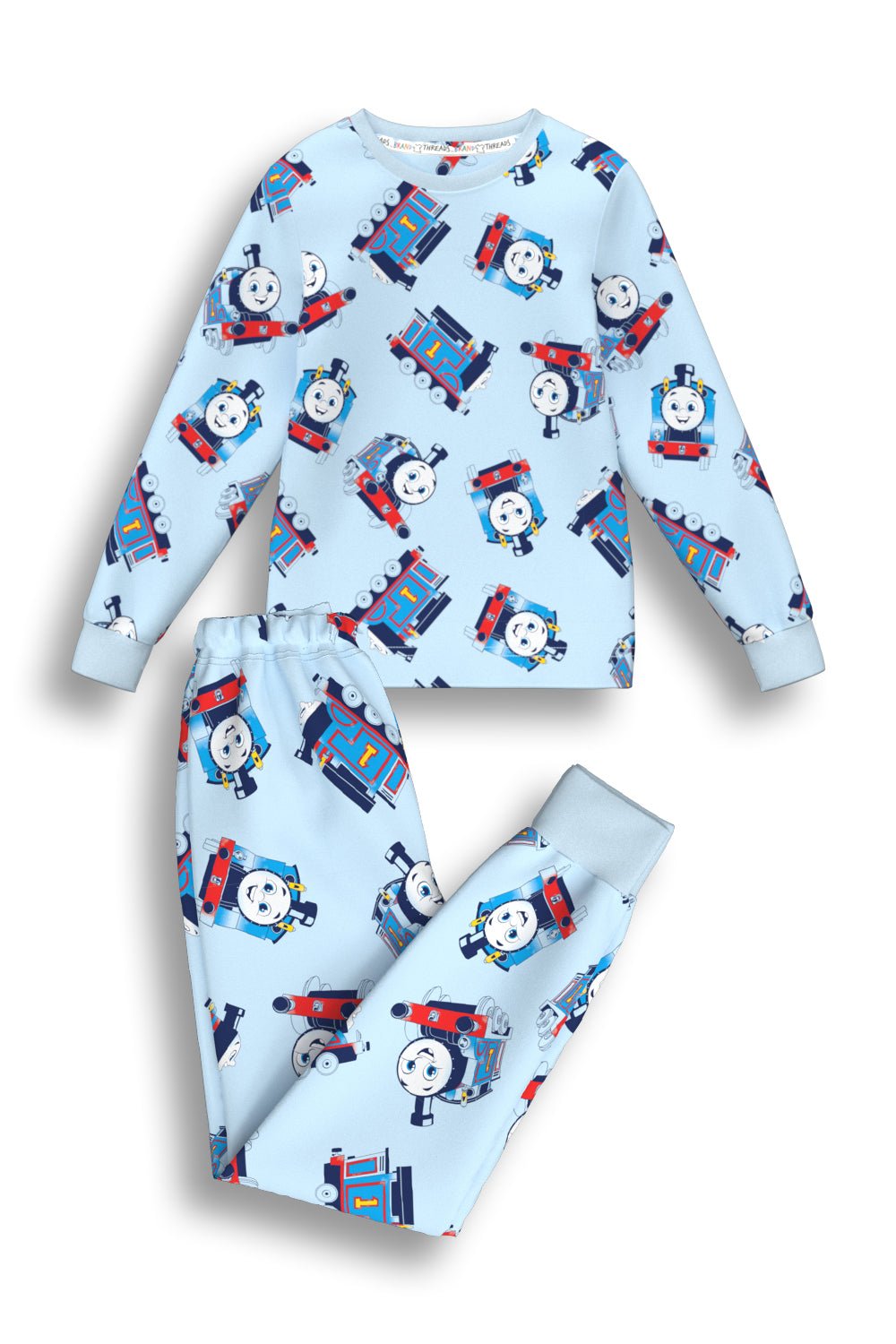 Thomas The Tank Engine Boys Divine Fleece Pyjama Twosie - Brand Threads