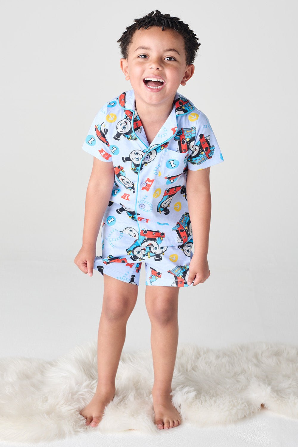 Thomas The Tank Engine Boys Short Pyjama Set - Brand Threads