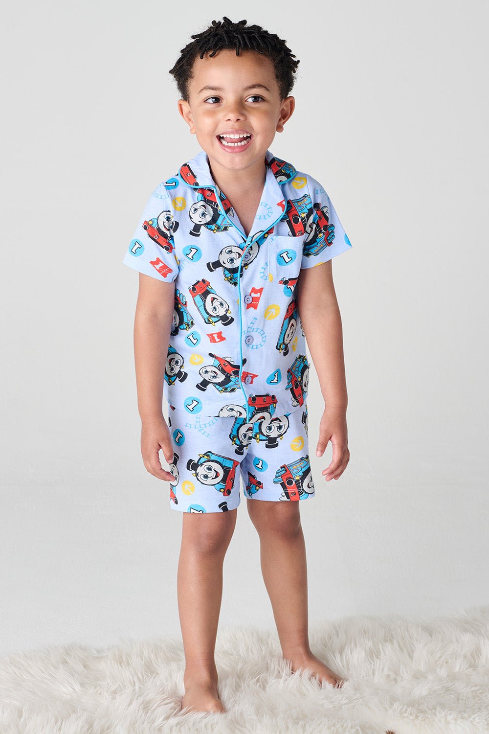 Thomas The Tank Engine Boys Short Pyjama Set - Brand Threads