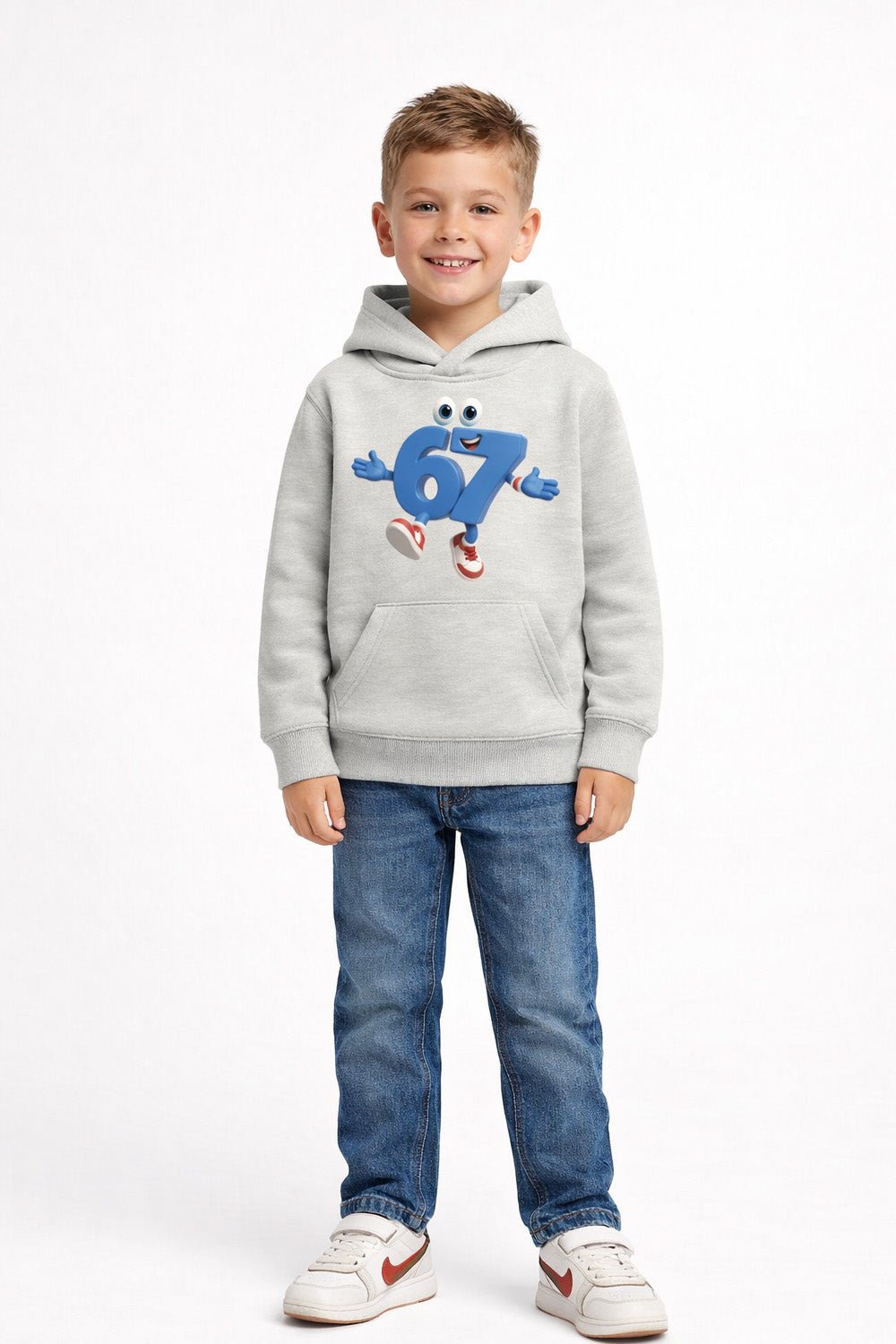 Unisex 67 Brainrot Hoodie - Brand Threads