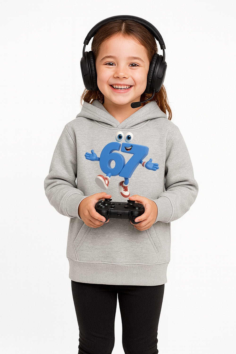 Unisex 67 Brainrot Hoodie - Brand Threads