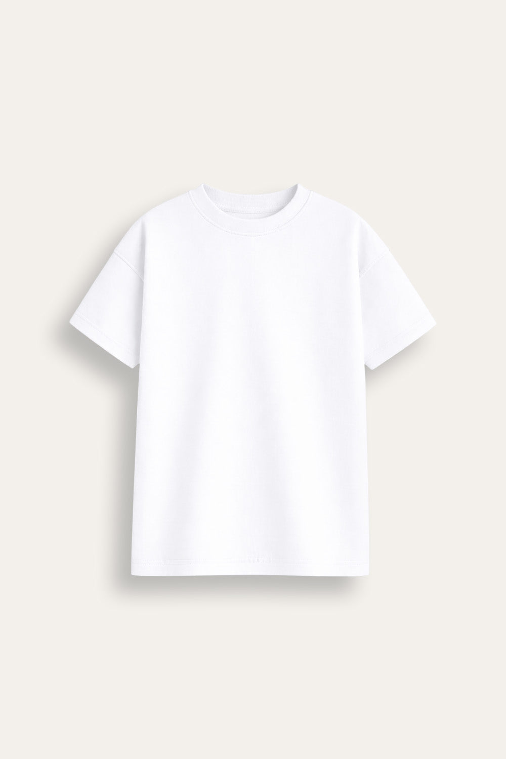 Unisex Kids Drop Shoulder T Shirt - Brand Threads