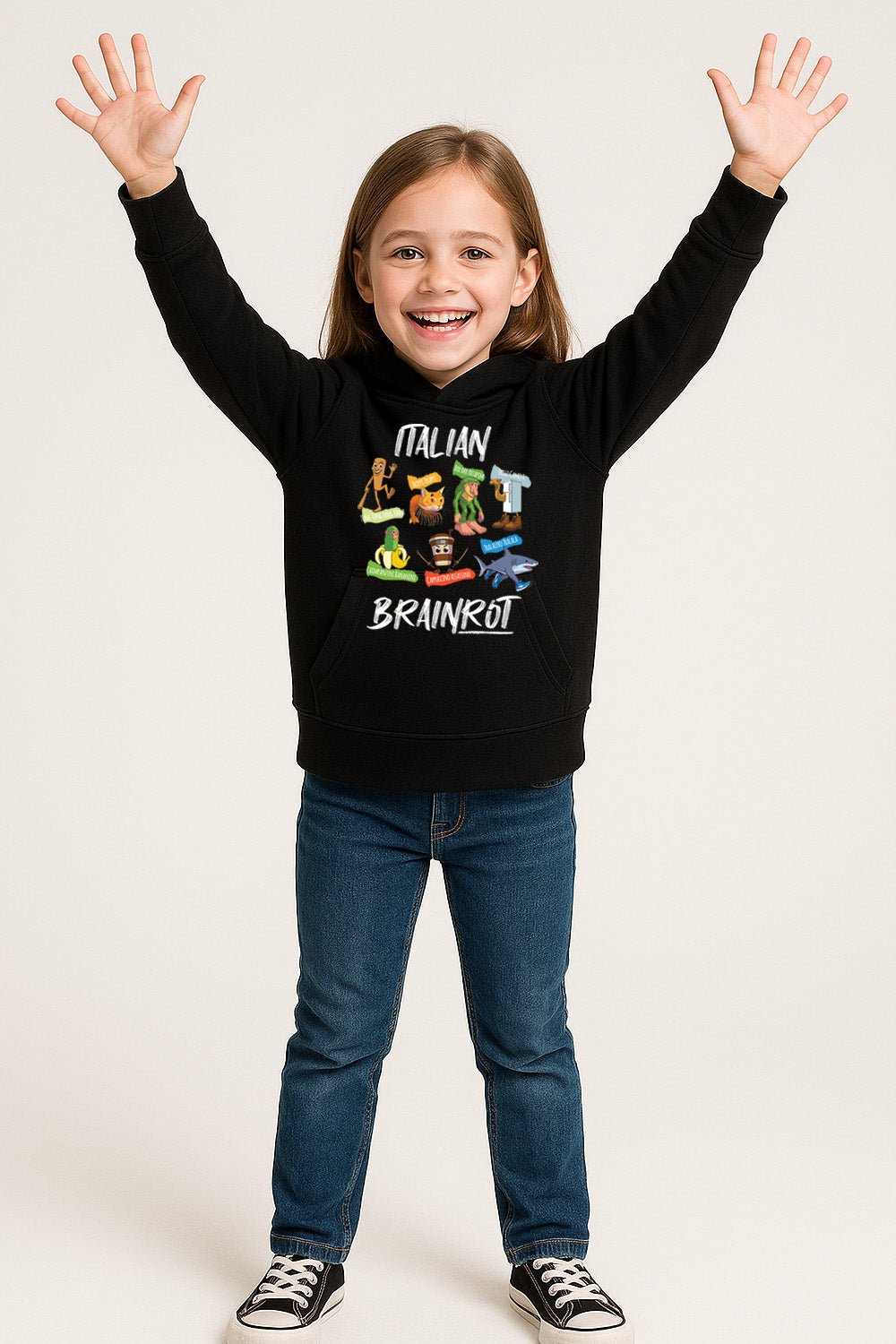 Unisex Kids Italian Brainrot Hoodie - Brand Threads