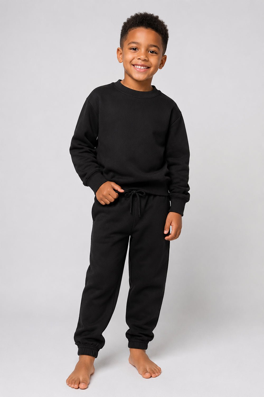 Unisex Kids Sweatshirt Tracksuit Set - Brand Threads