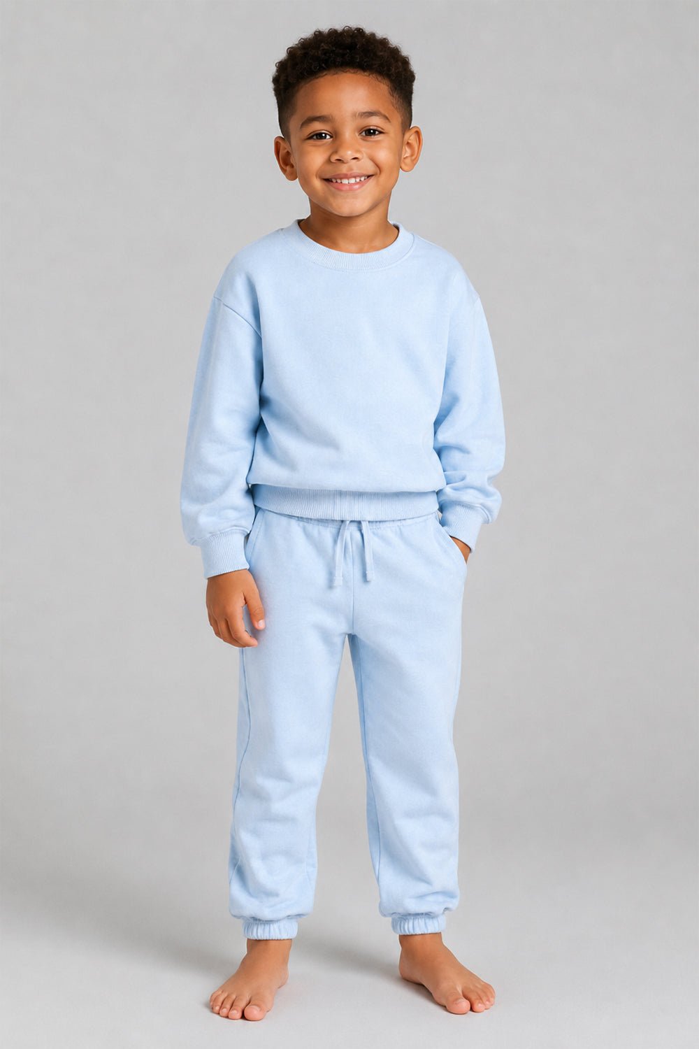 Unisex Kids Sweatshirt Tracksuit Set - Brand Threads