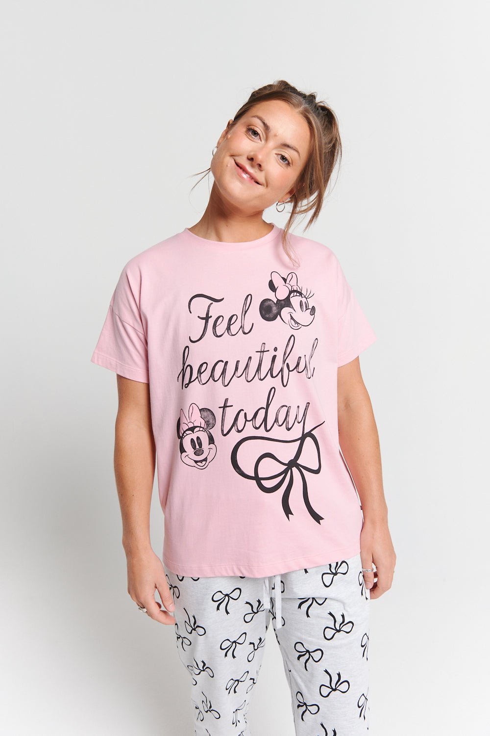 Women's Minnie Mouse Pyjama Set - Brand Threads