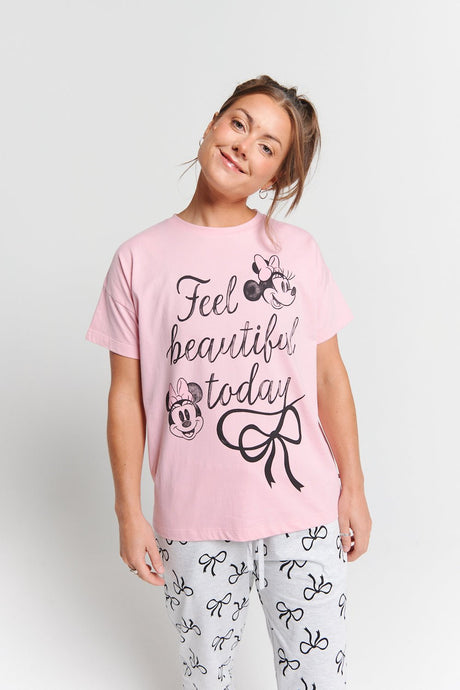Women's Minnie Mouse Pyjama Set - Brand Threads