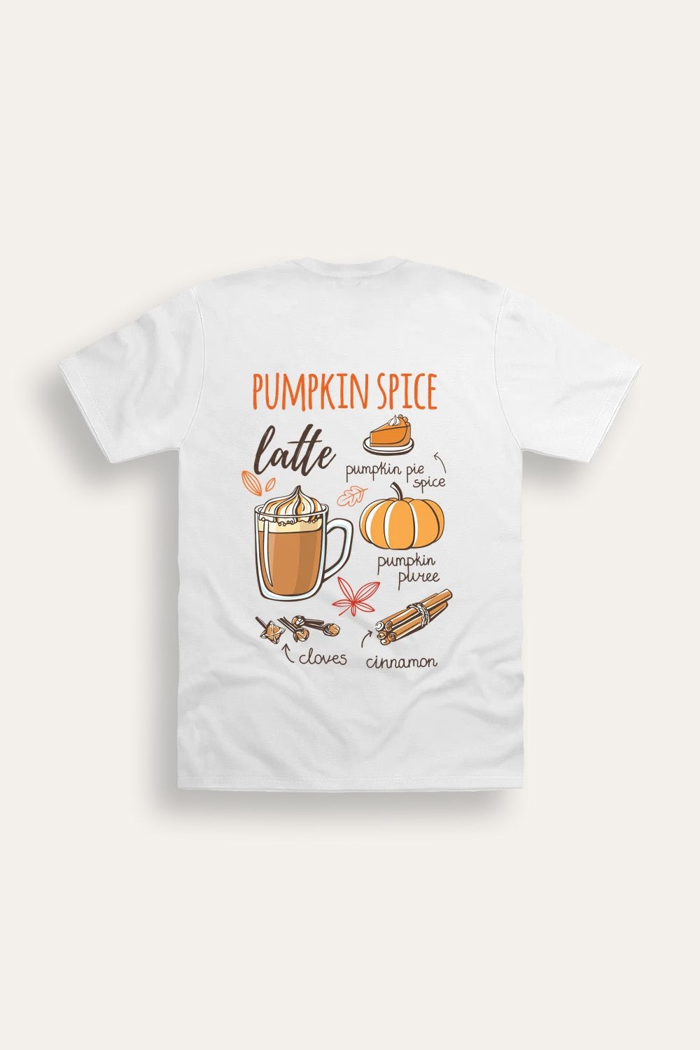 Women's Pumpkin Spice Latte Print T-Shirt - Brand Threads