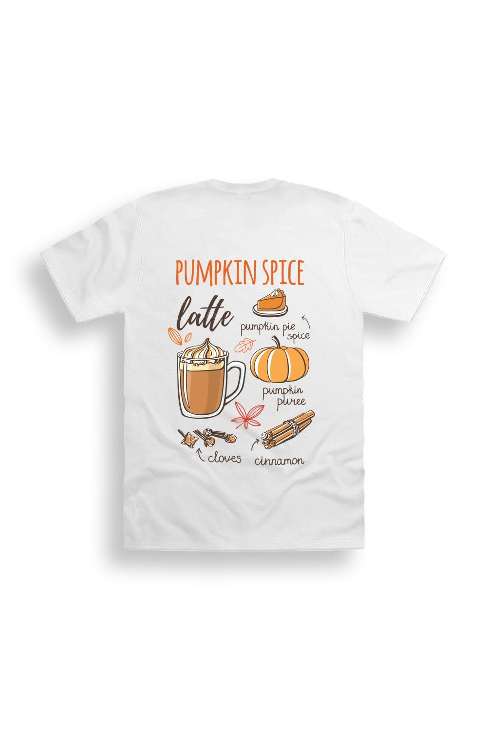 Women's Pumpkin Spice Latte Print T-Shirt - Brand Threads