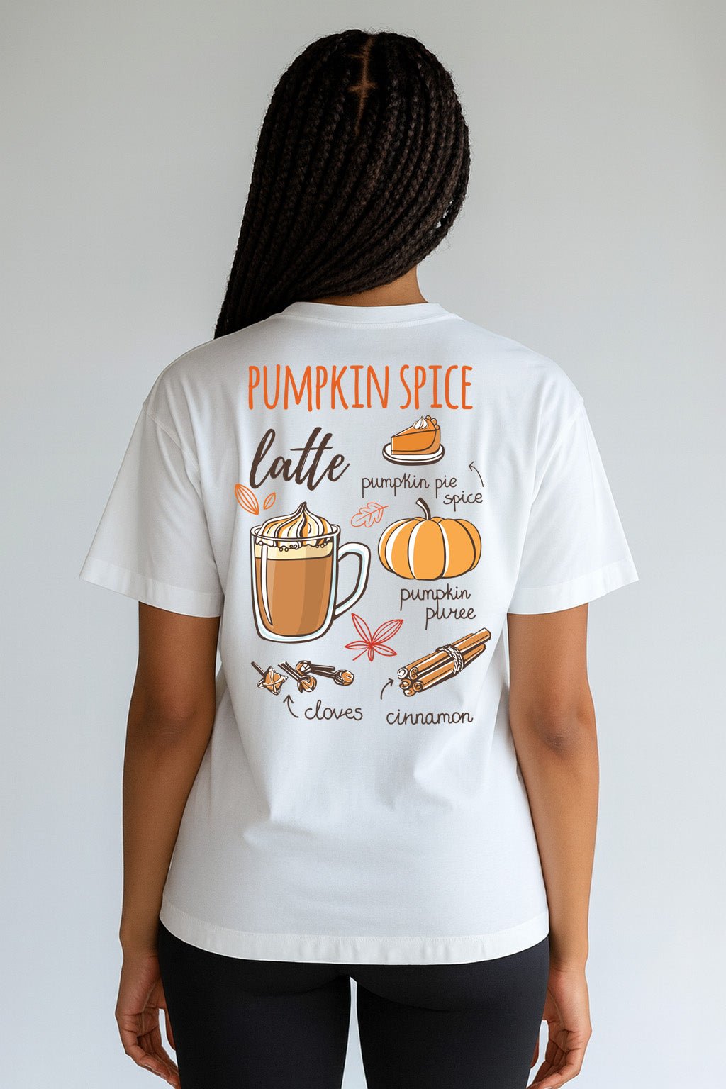 Women's Pumpkin Spice Latte Print T-Shirt - Brand Threads