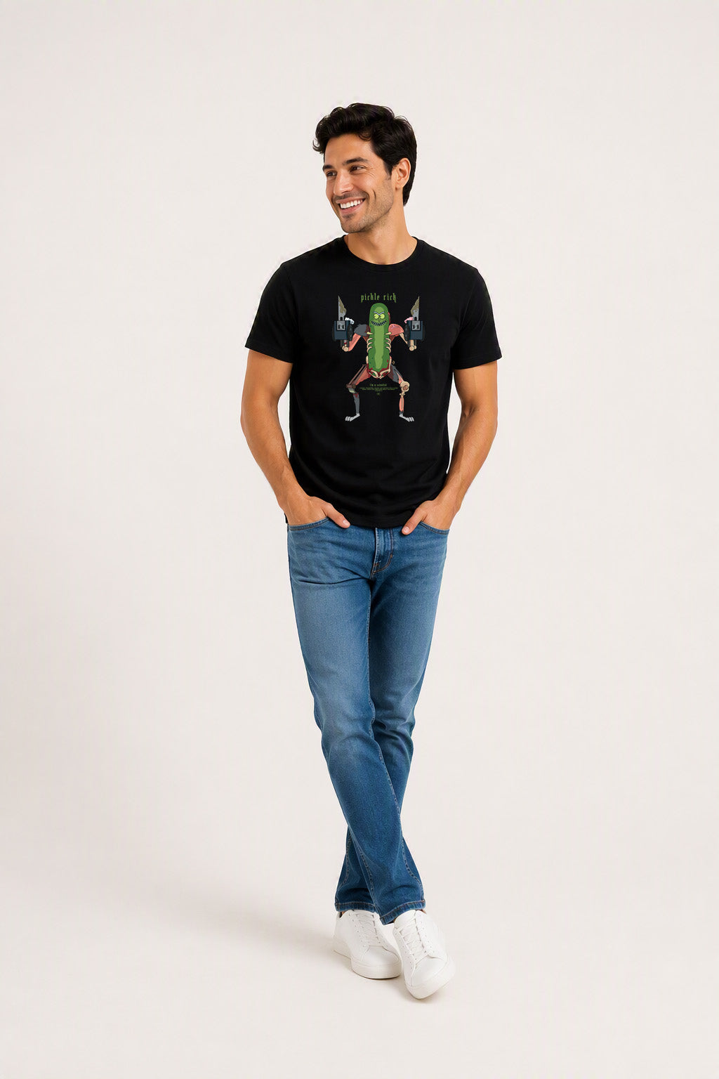 Men's Rick And Morty Pickle Rick T Shirt