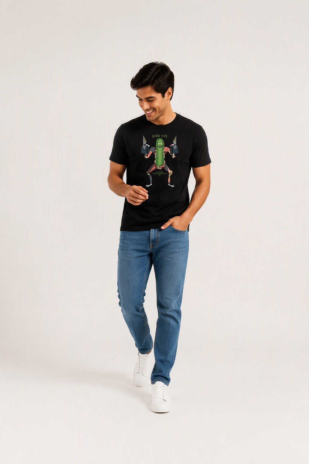 Men's Rick And Morty Pickle Rick T Shirt