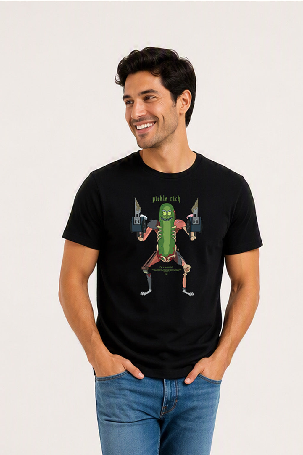 Men's Rick And Morty Pickle Rick T Shirt