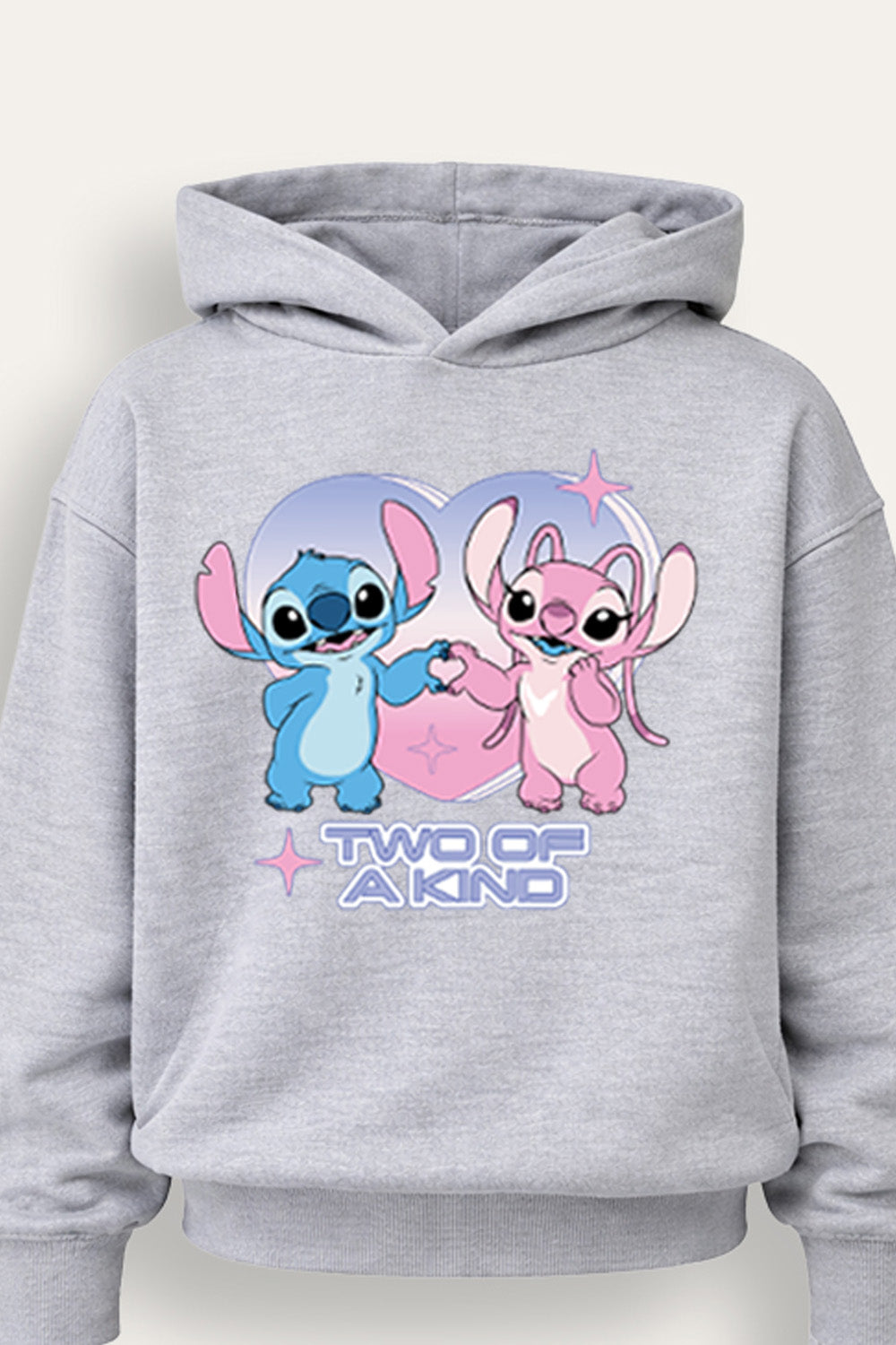 Disney Lilo & Stitch Girls Grey Hoodie and Jogger Set