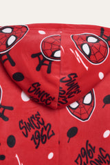 Marvel - Spiderman Boys Fleece Onesie