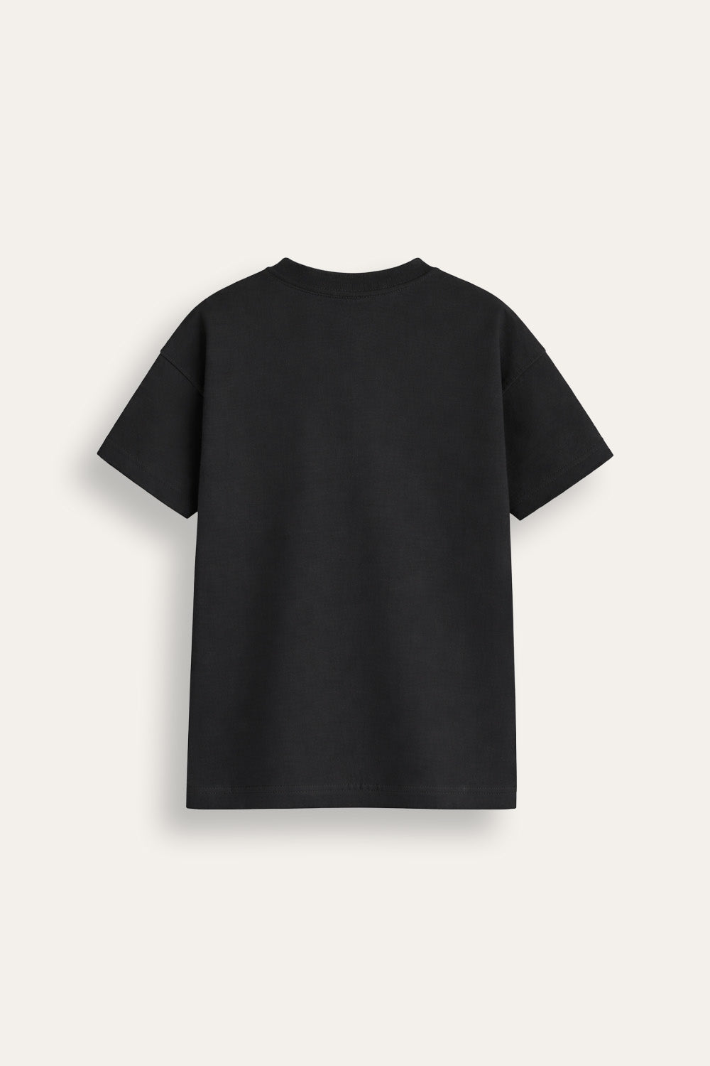Halloween Spooky Ghost Kids Black T-Shirt
