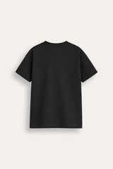 Halloween Spooky Ghost Kids Black T-Shirt