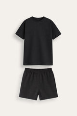 Batman Boys Black Short Pyjama Set